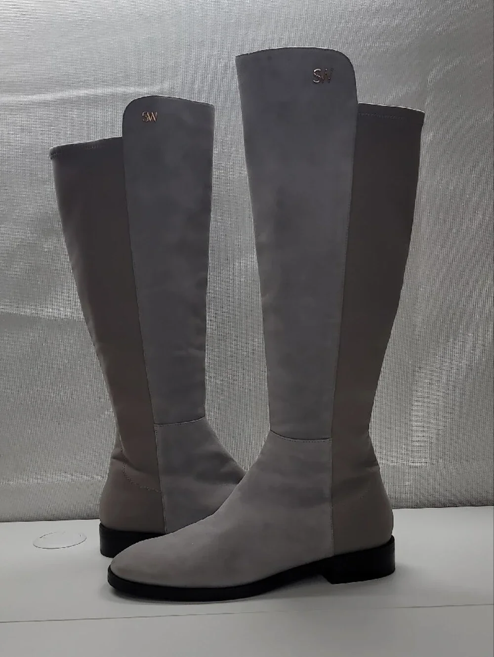 Stuart Weitzman Keelan City Knee High Boot Flannel Size 9
